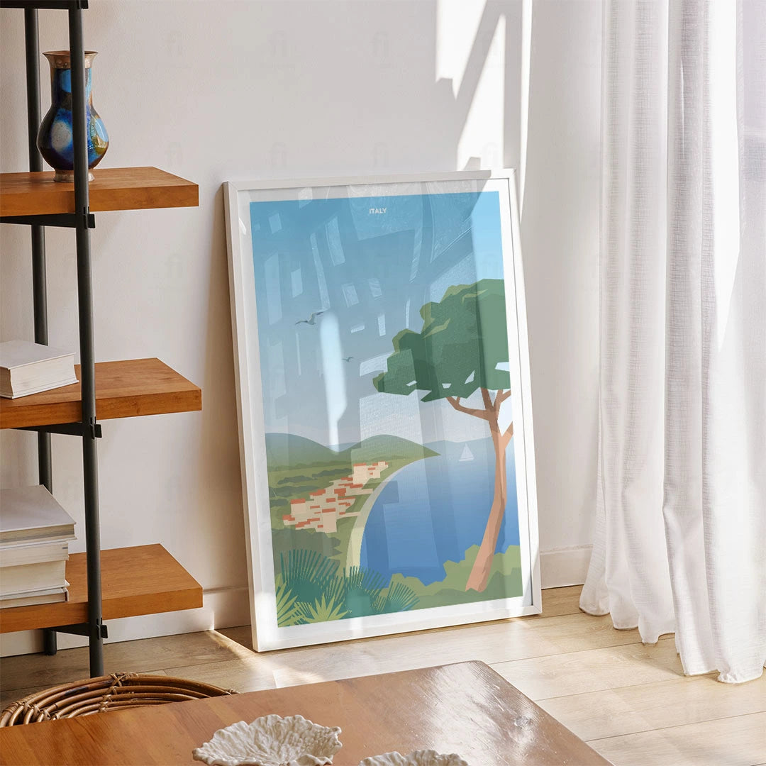 Poster Coast, Italy