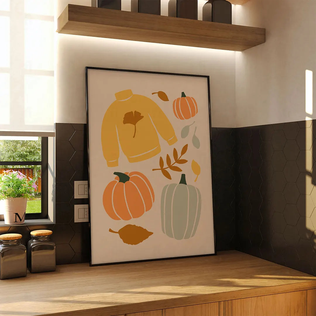 Cozy Sweater Poster