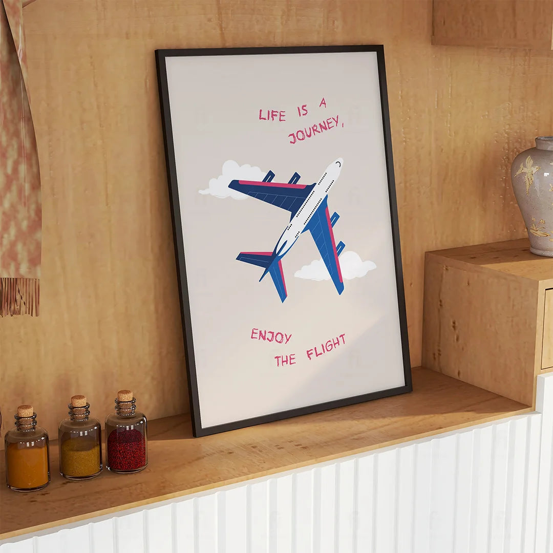 Life is a journey poster