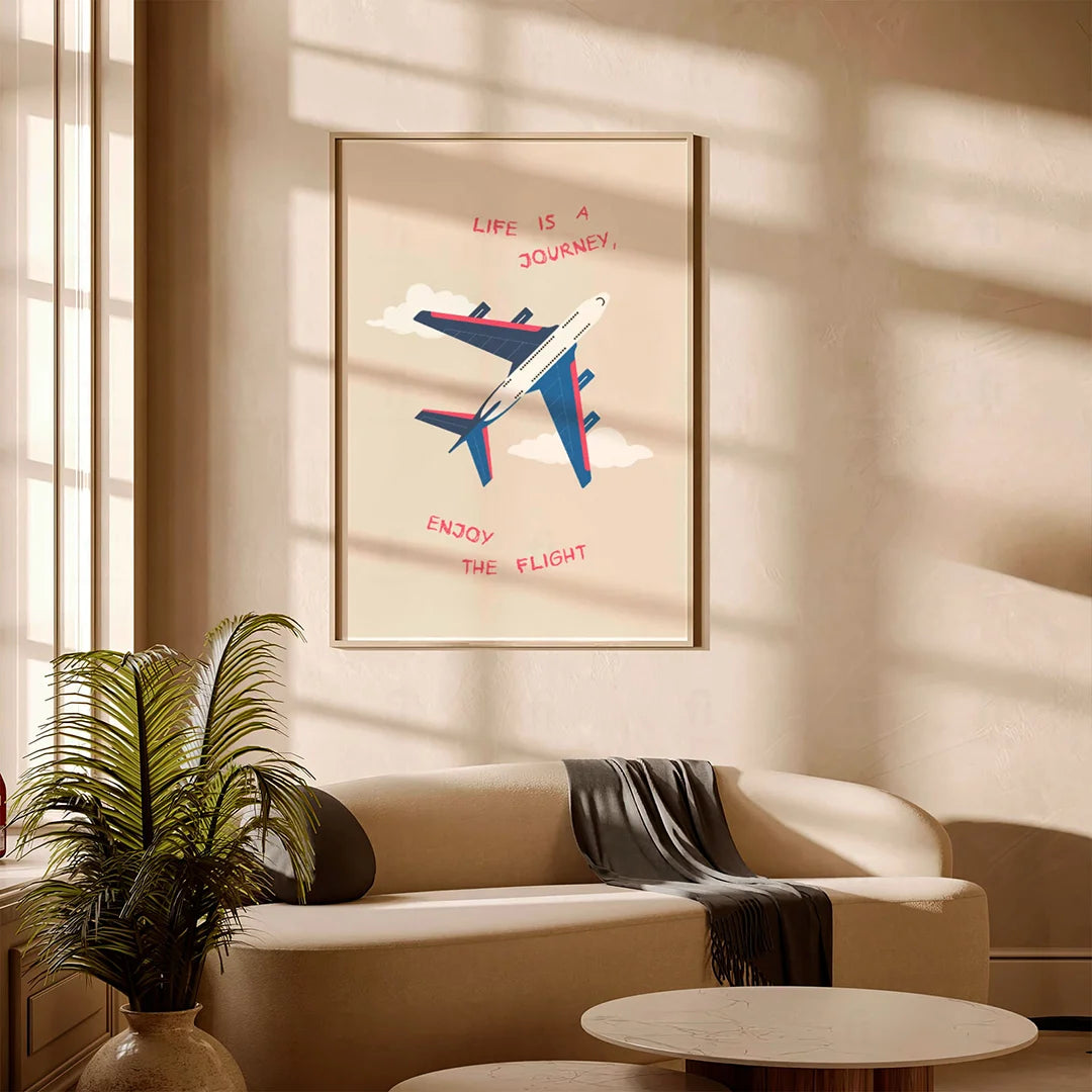 Life is a journey poster