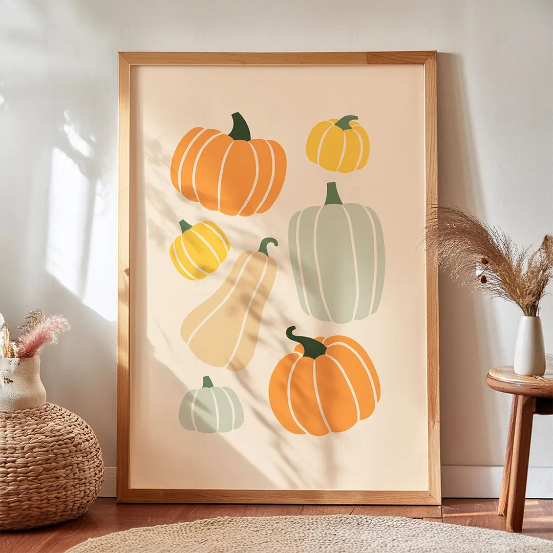 Pumpkin Delight Poster