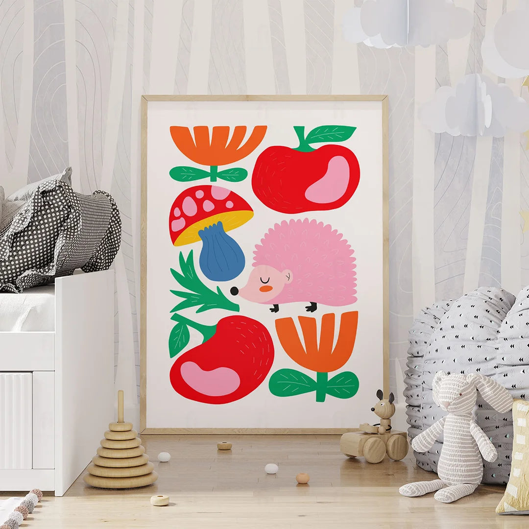 Hedgehog - Colorful World of Nature