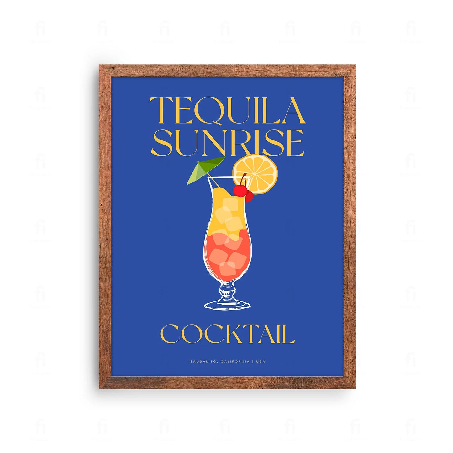Tequila Sunrise Poster