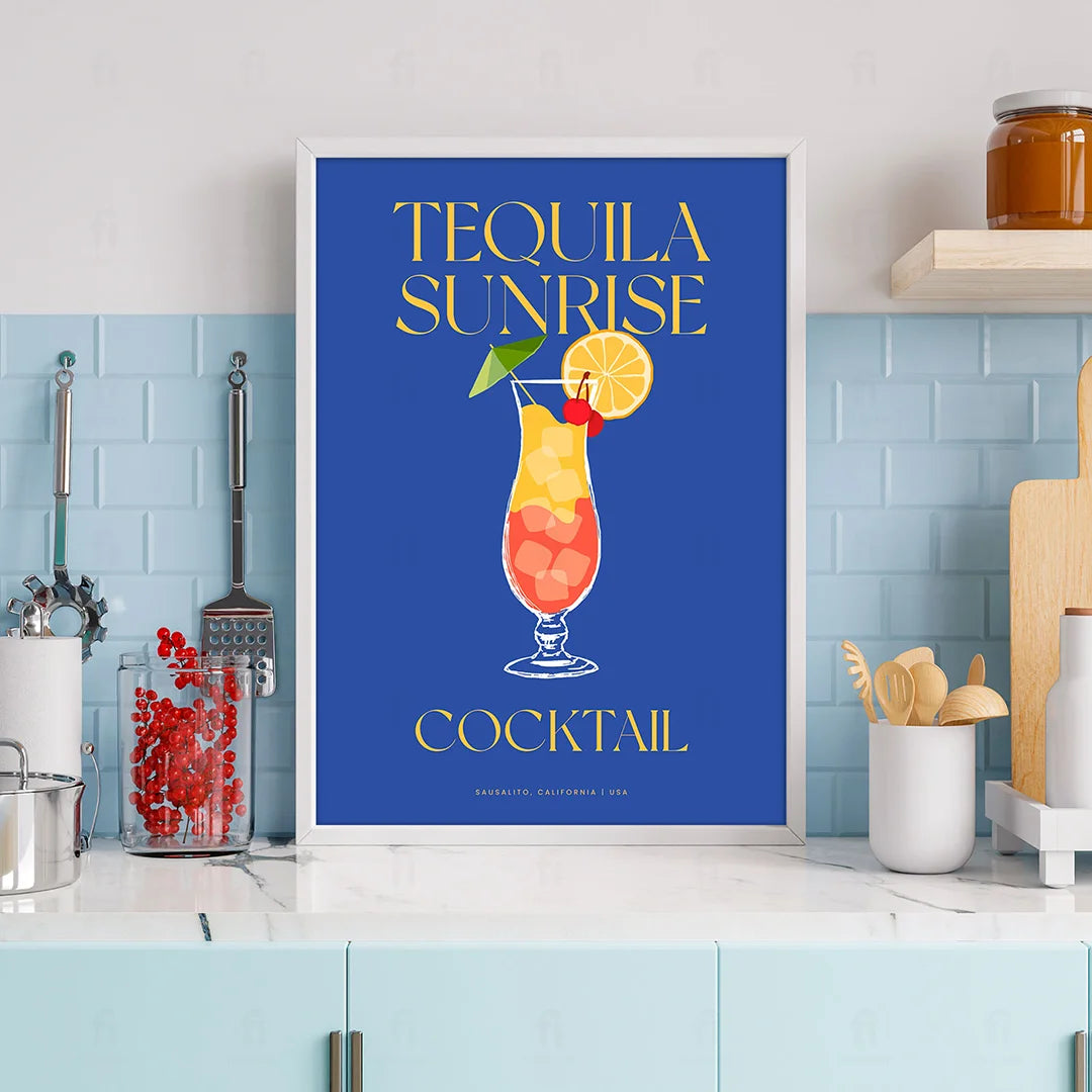 Tequila Sunrise Poster