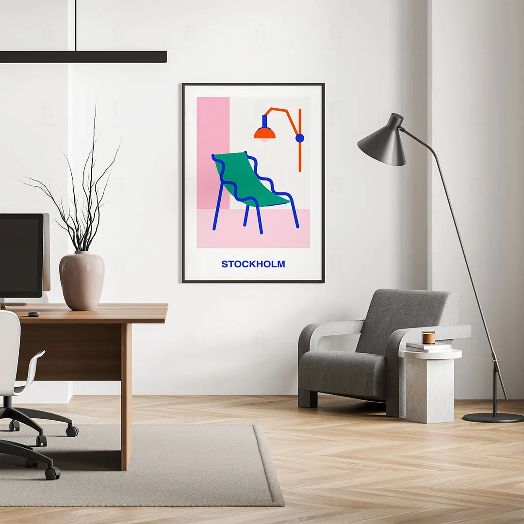 Stylish Corner Poster