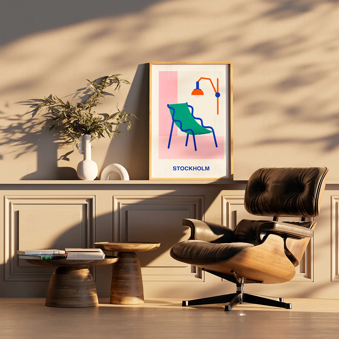 Stylish Corner Poster