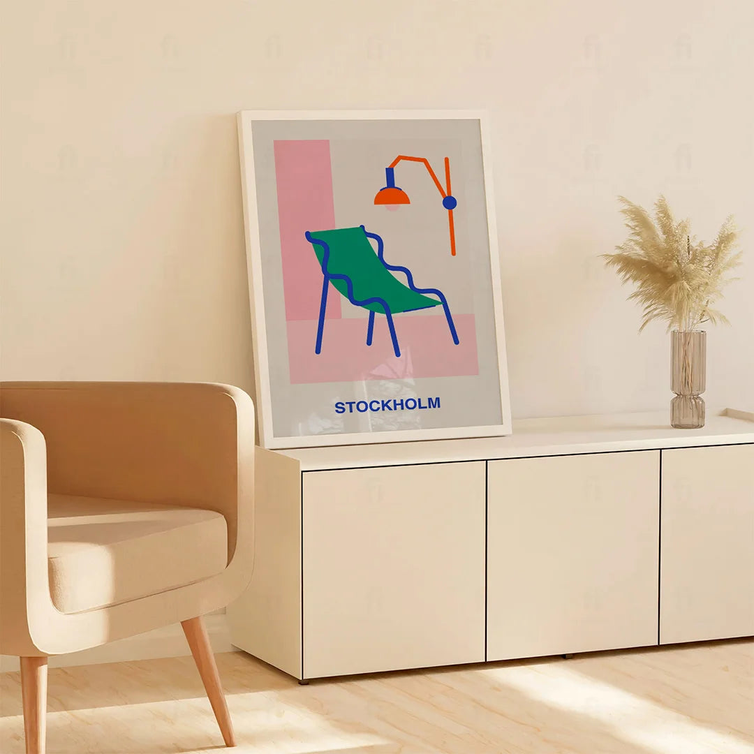 Stylish Corner Poster