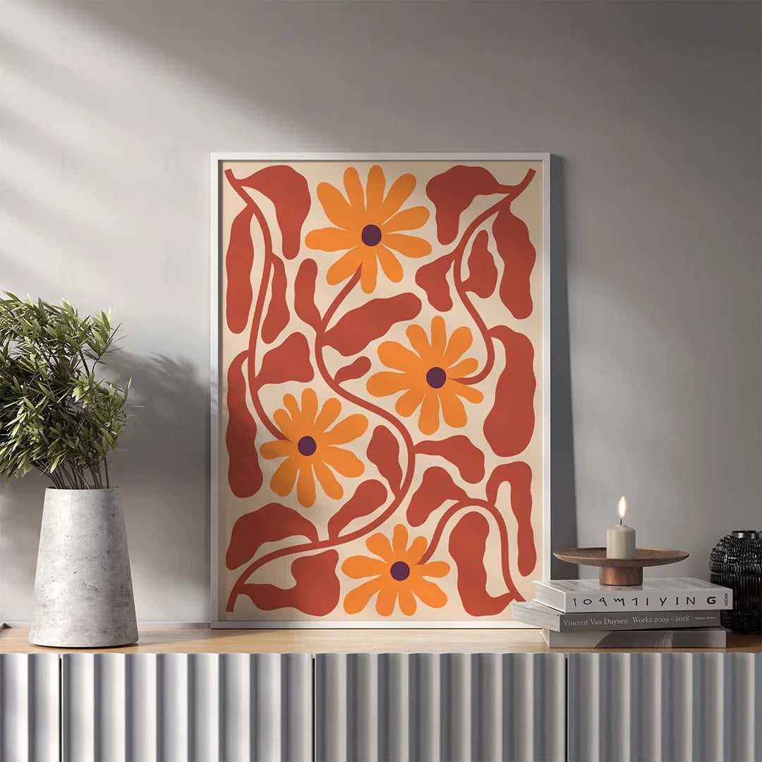 Flower Fields Poster