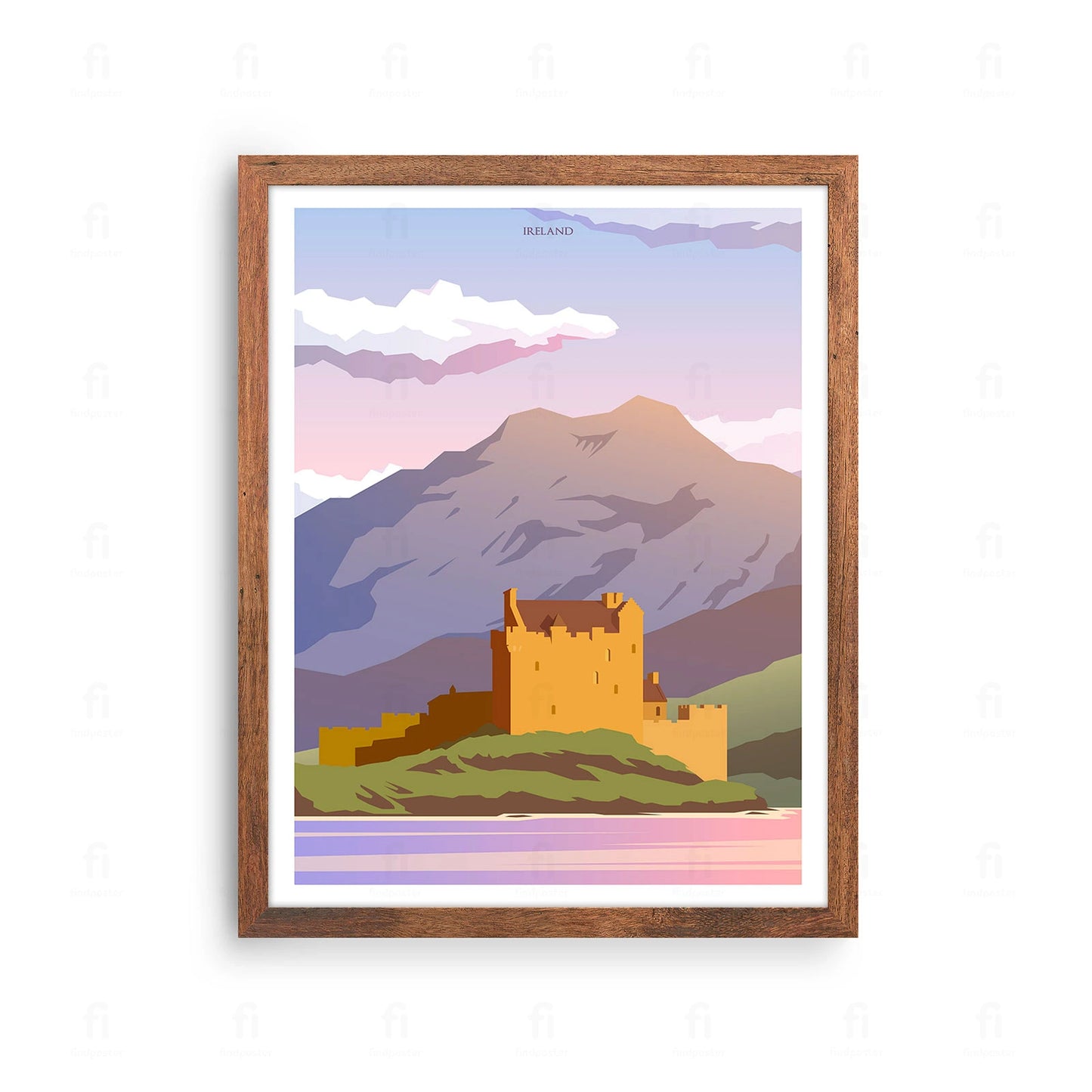 Ireland Castle Poster 