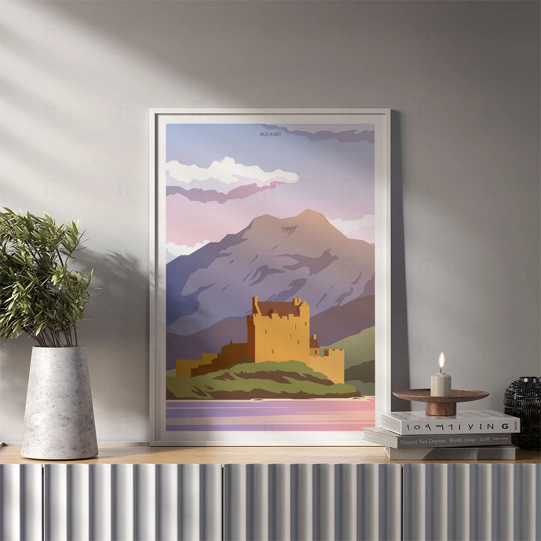 Ireland Castle Poster 