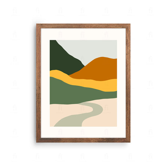 Scenic Hills Poster