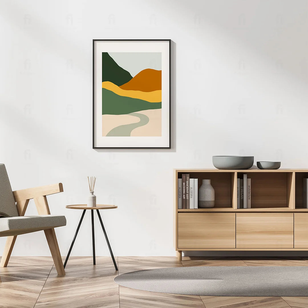 Scenic Hills Poster