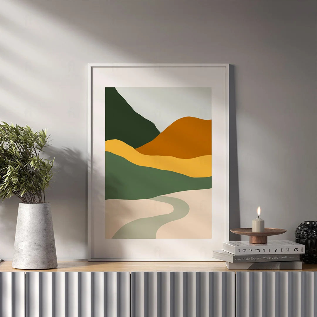 Scenic Hills Poster