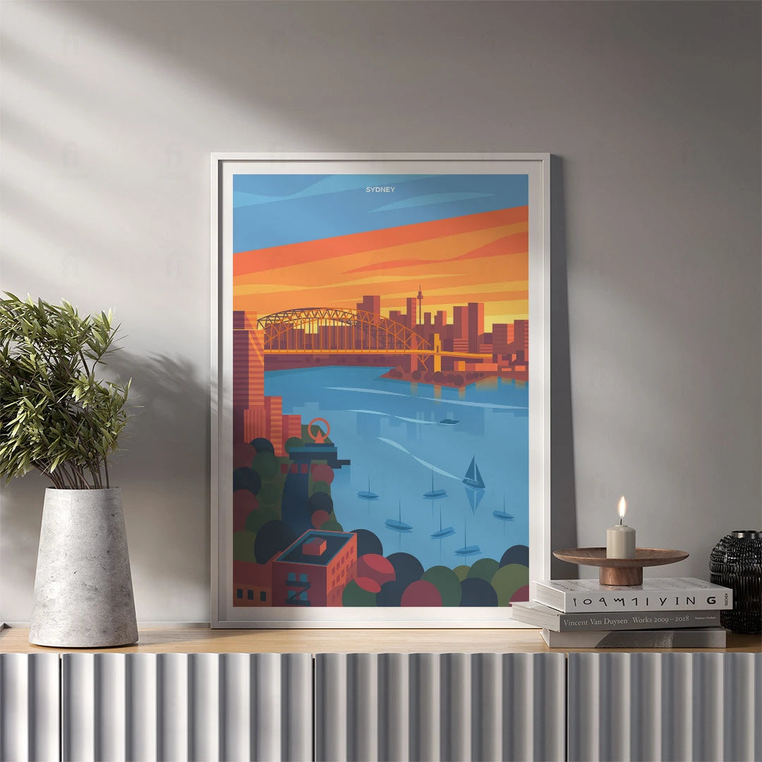 Sydney Harbour Bridge Poster 