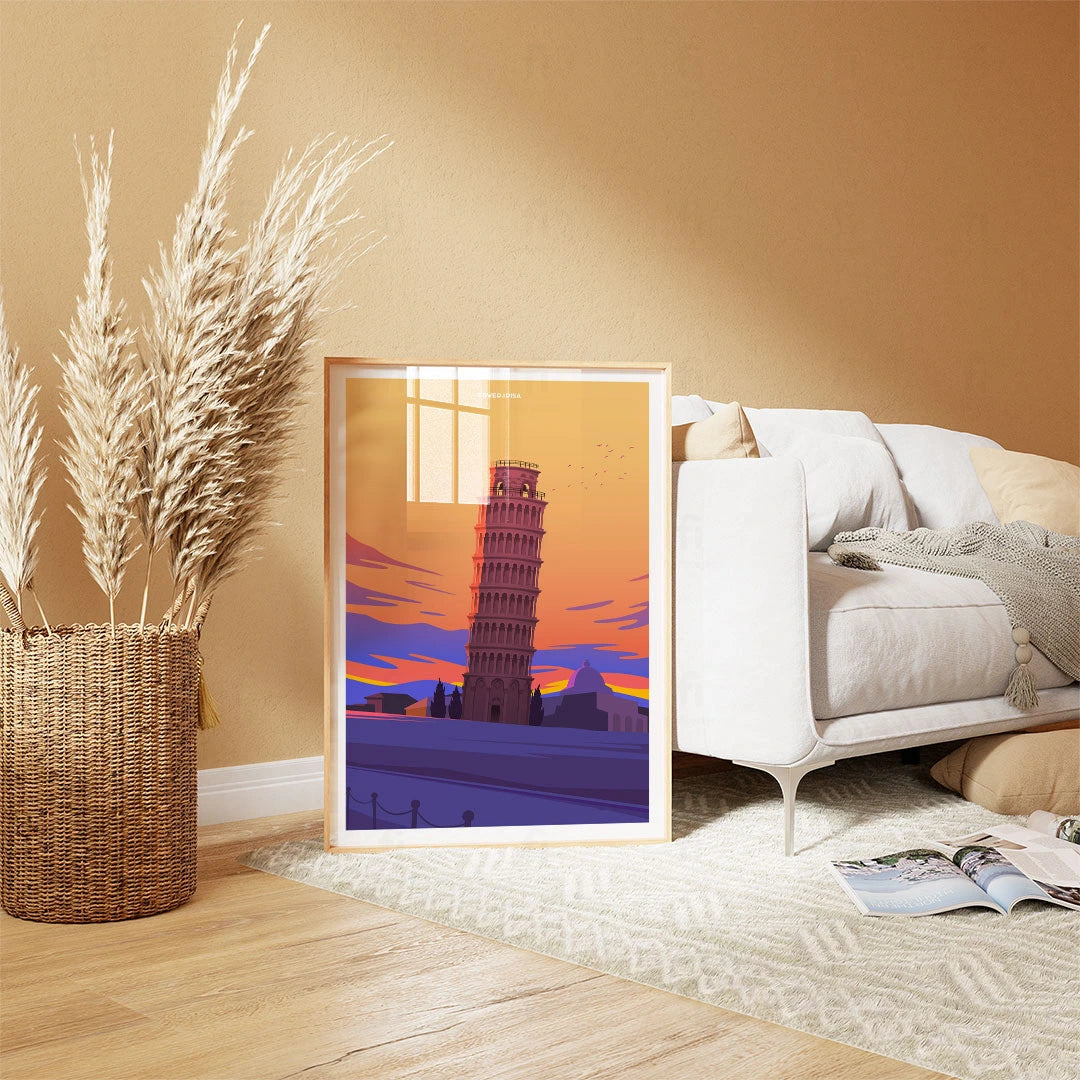 Tower of Pisa Poster 