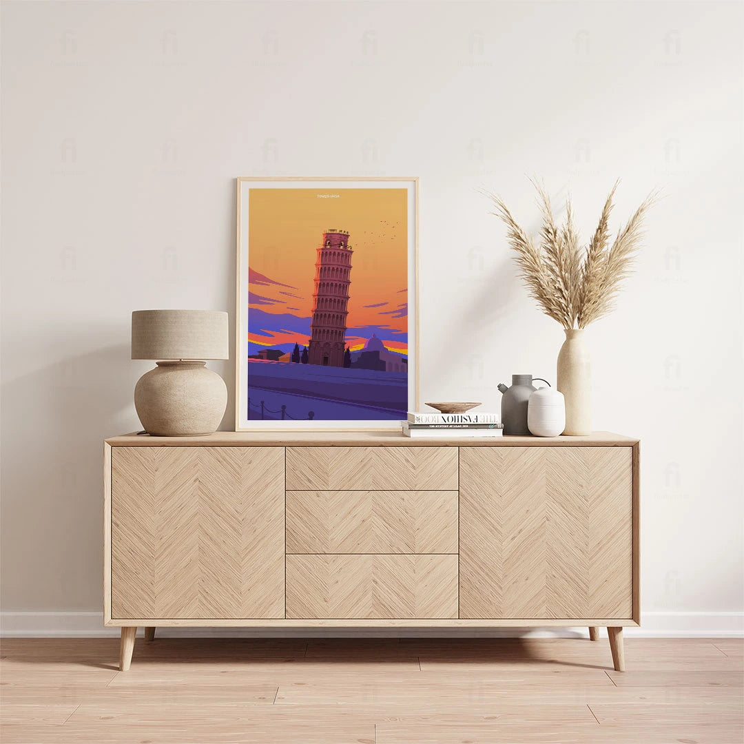 Tower of Pisa Poster 