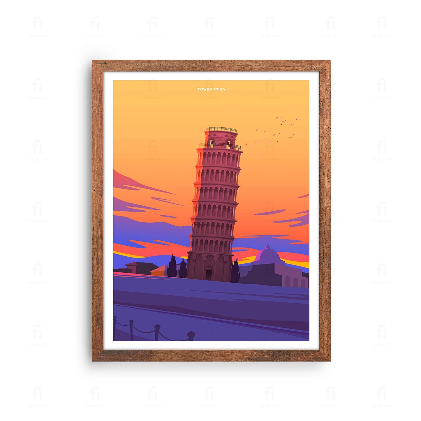 Tower of Pisa Poster 