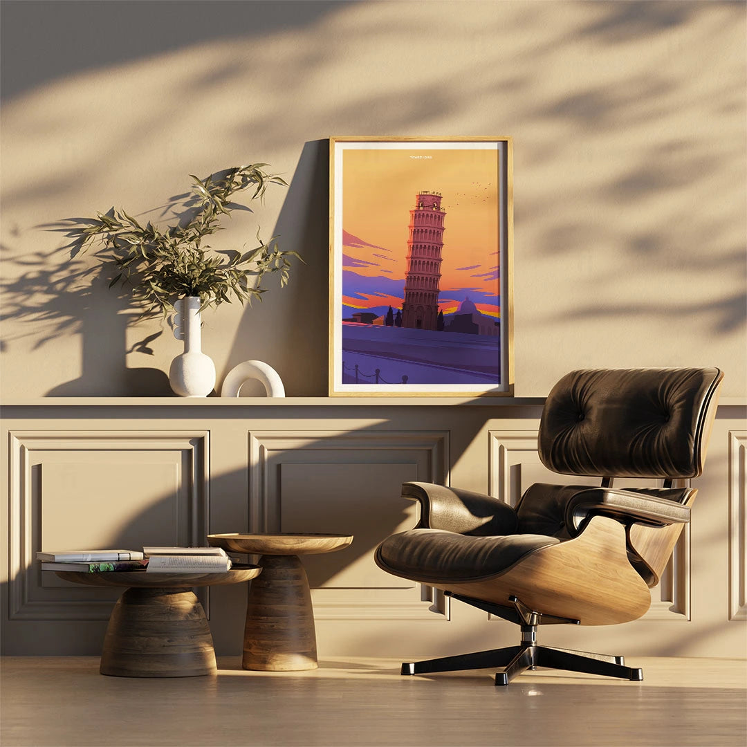 Tower of Pisa Poster 