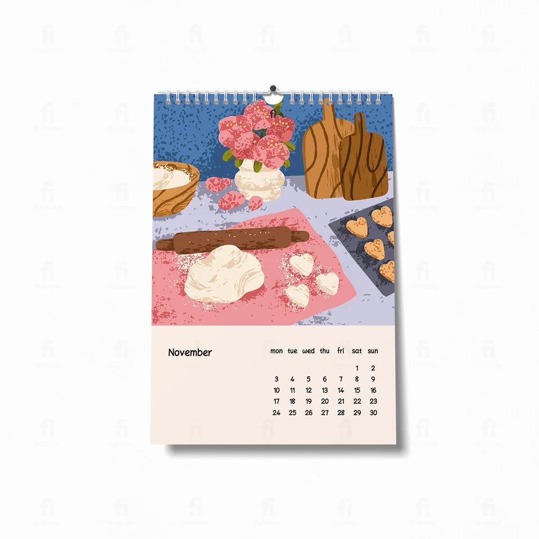 2025 Calendar – Premium Illustrations to Beautify Your Home