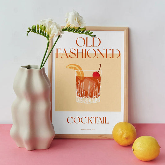 Old Fashioned Poster 