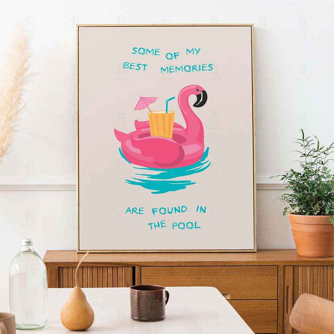 Pool Memories Poster 