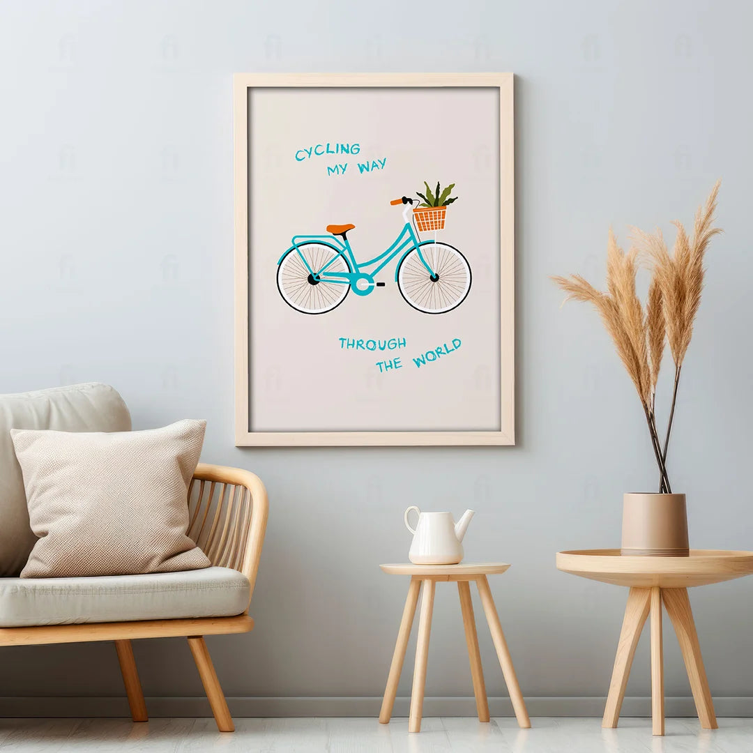 Poster Bicycle Journey 