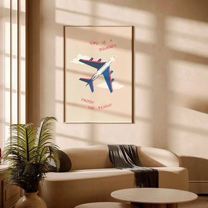 Life is a journey poster 