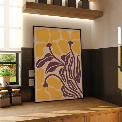 Golden Glow Poster