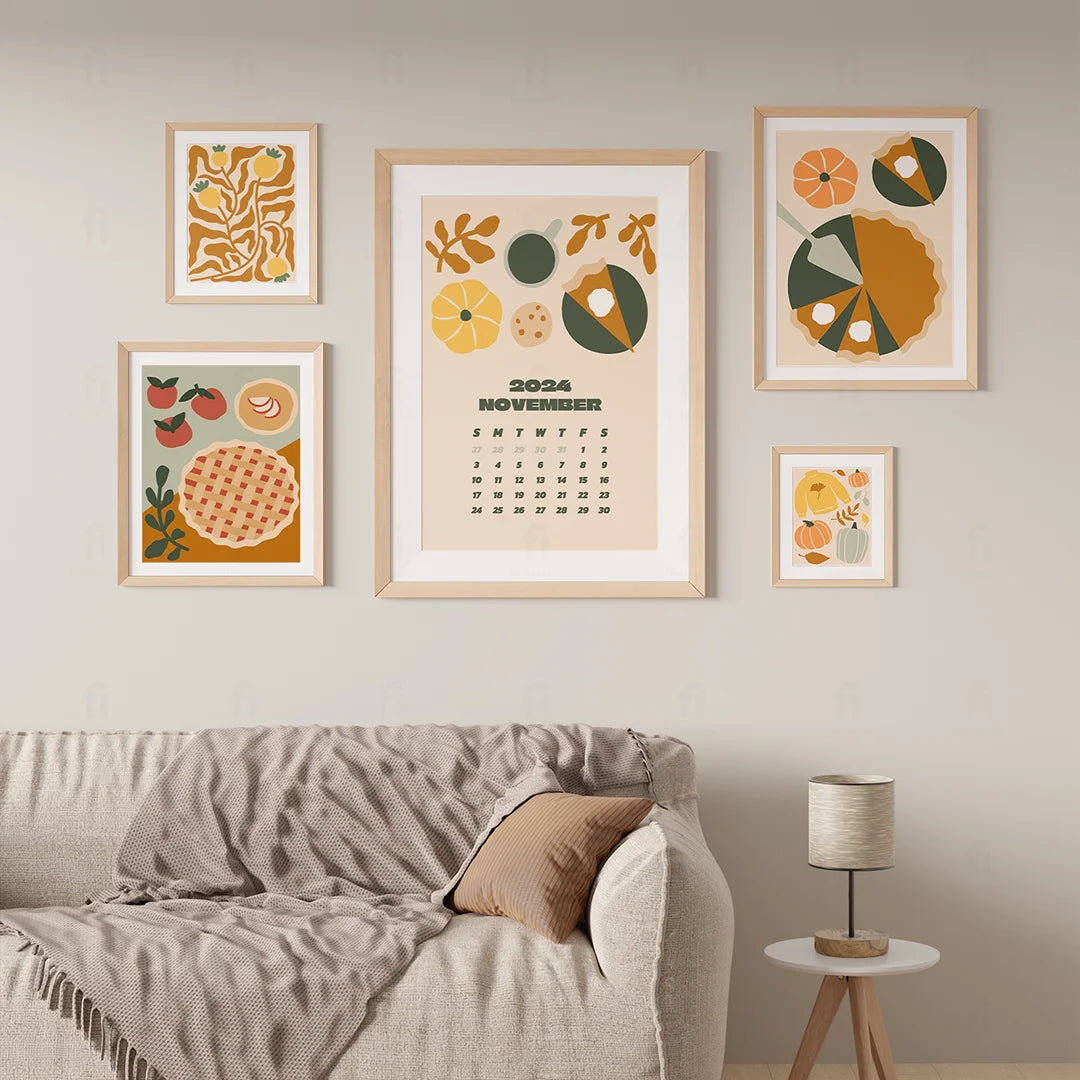 Autumn Blossoms Poster