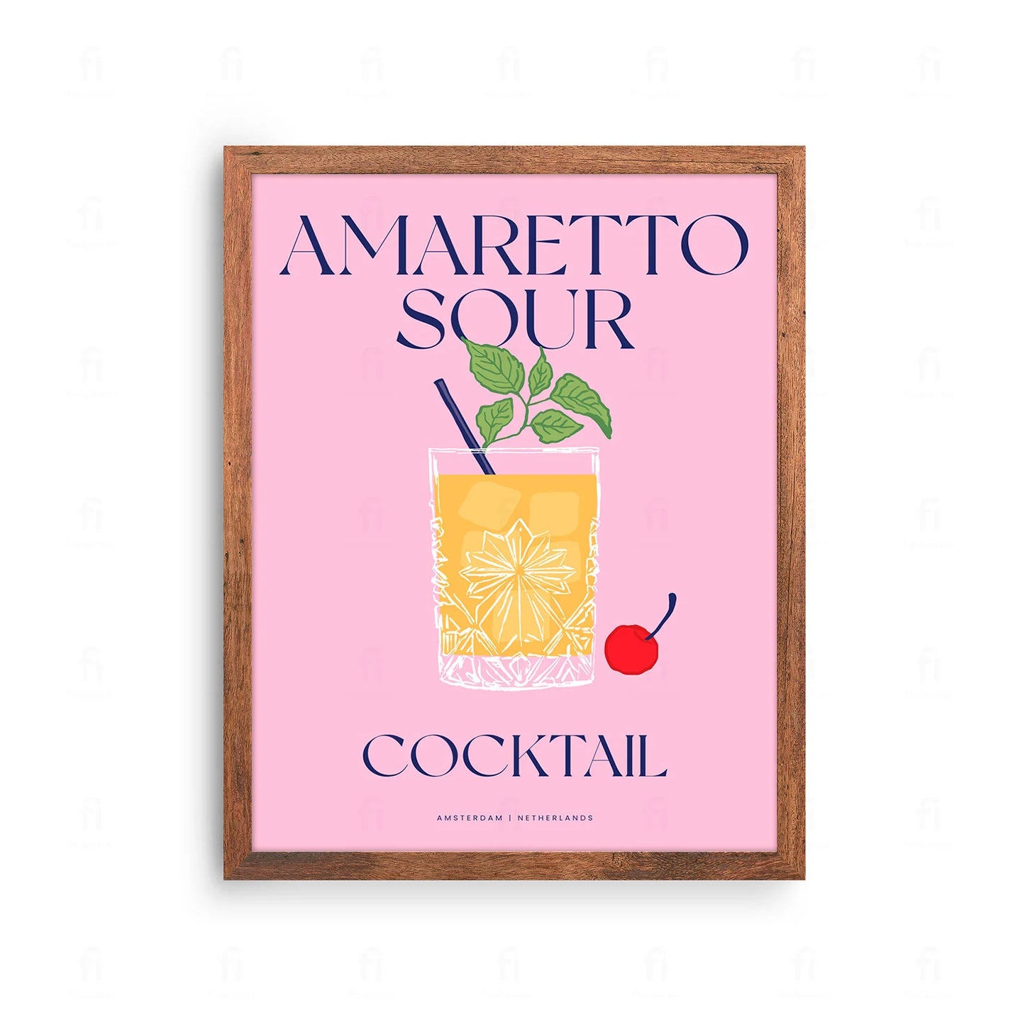 Amaretto Sour Poster 