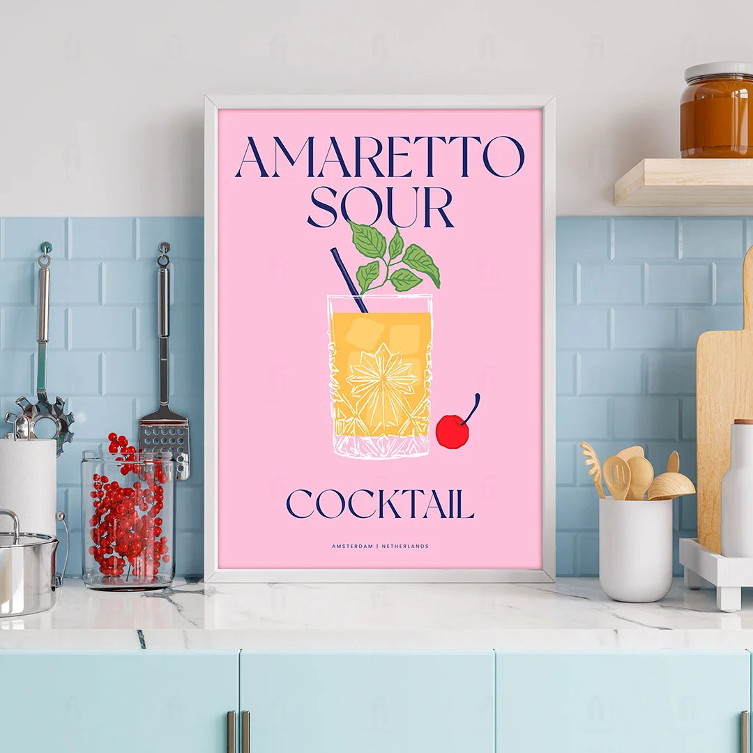 Amaretto Sour Poster 