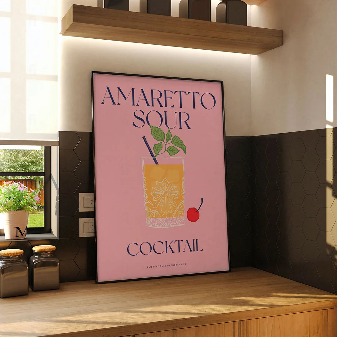 Amaretto Sour Poster 