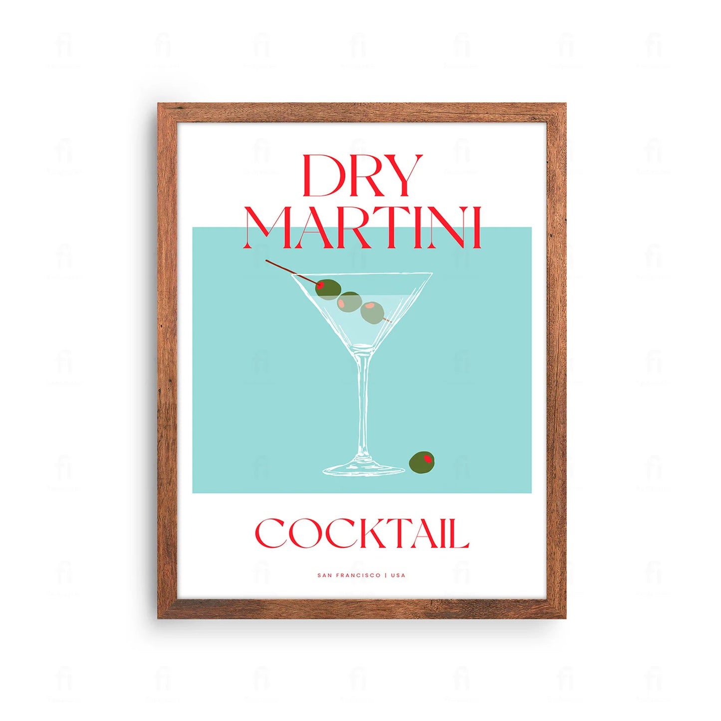 Dry Martini Poster 