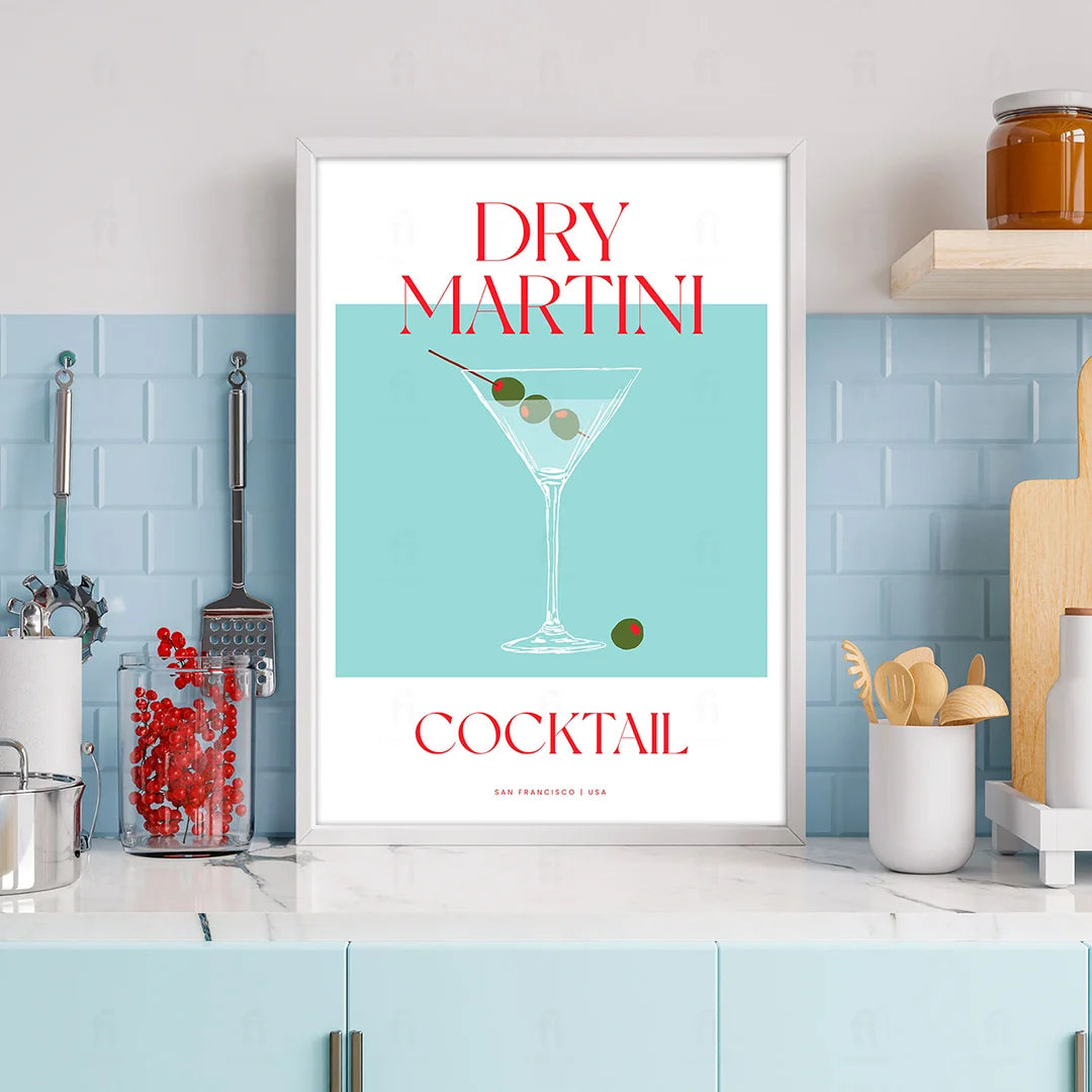 Dry Martini Poster 