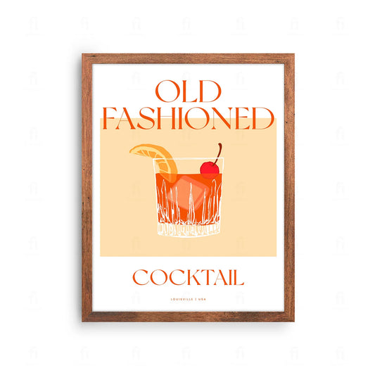 Old Fashioned Poster 