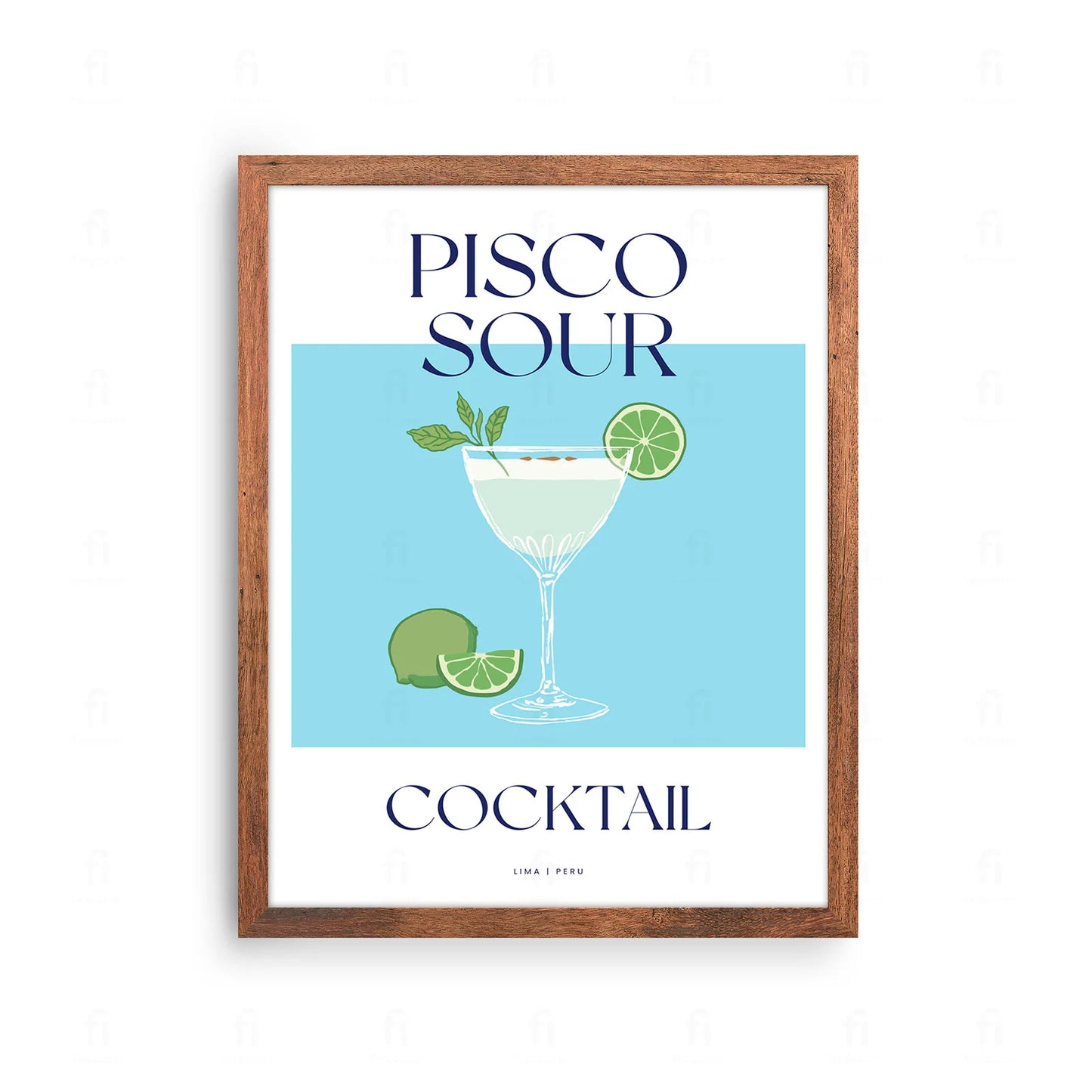 Pisco Sour Poster 