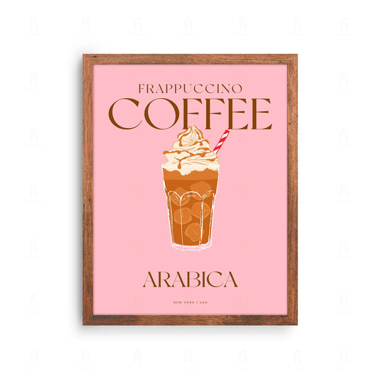 Frappuccino Coffee Poster 