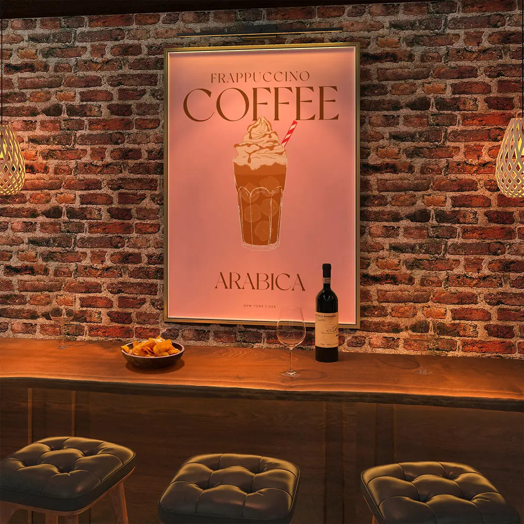 Frappuccino Coffee Poster 