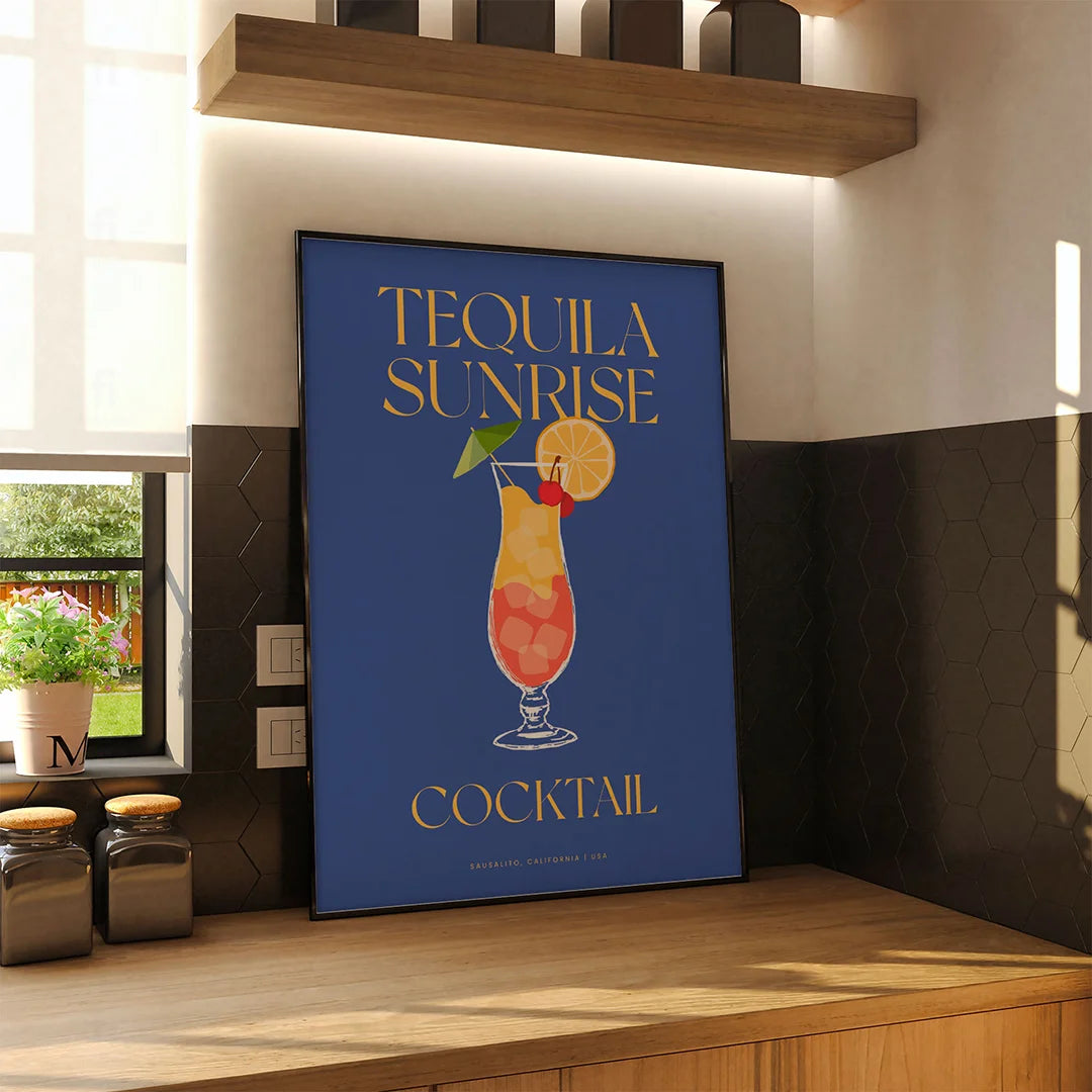 Tequila Sunrise Poster 