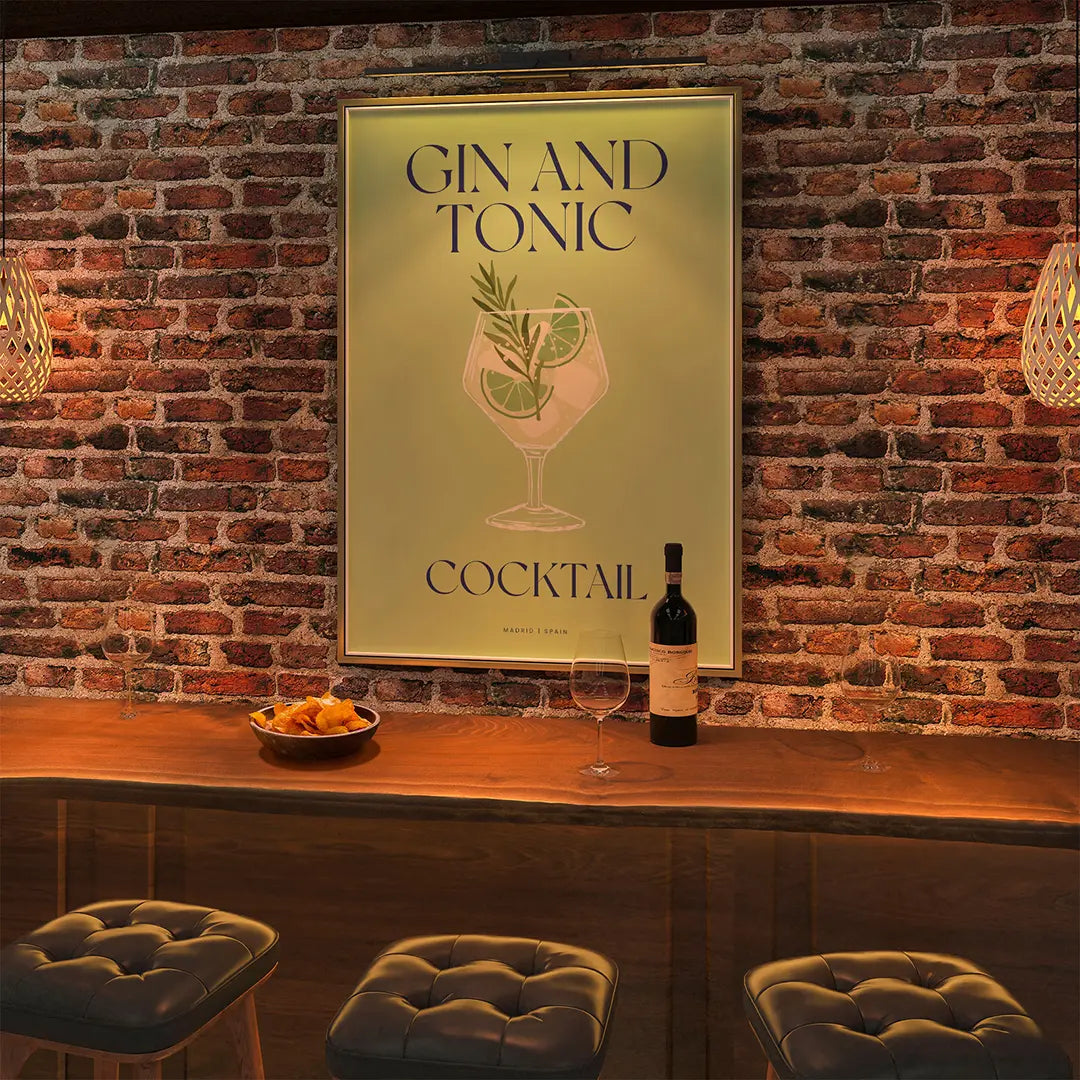 Gin and Tonic Poster 