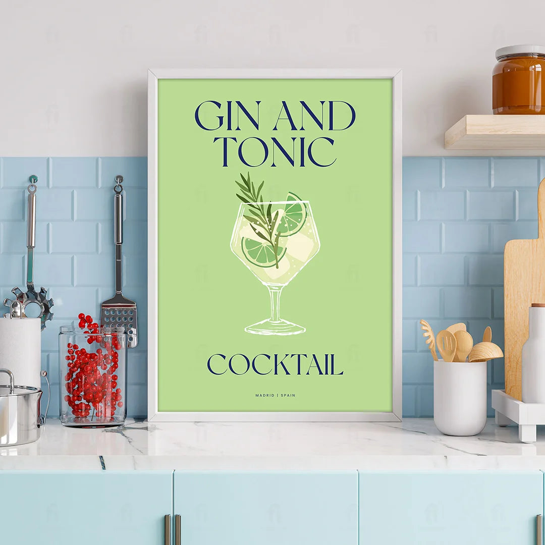 Gin and Tonic Poster 