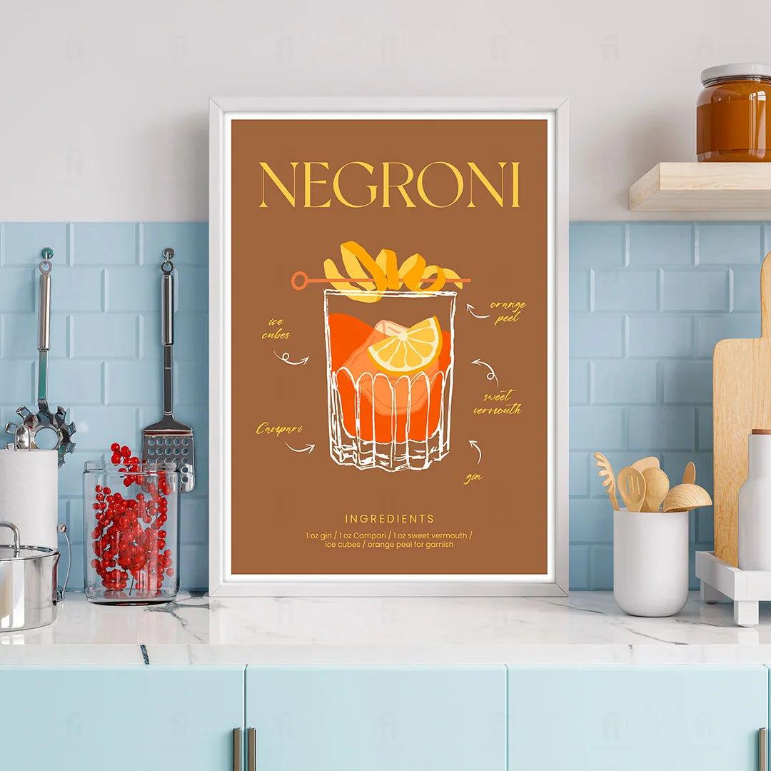 Recipe for Negroni 