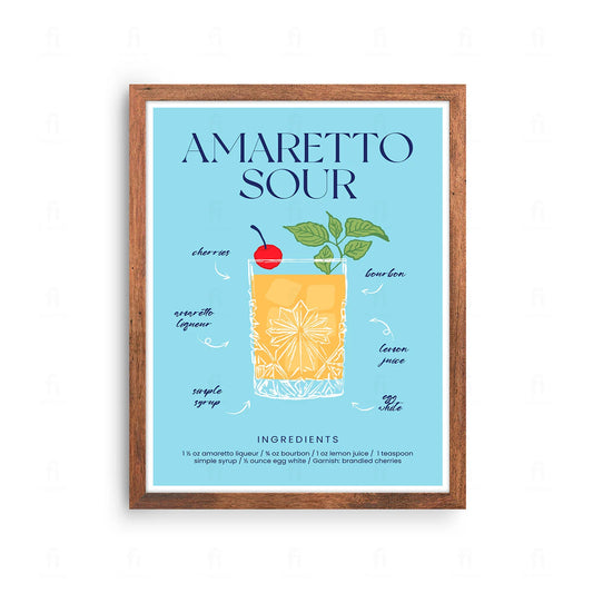 Recipe for Amaretto Sour 