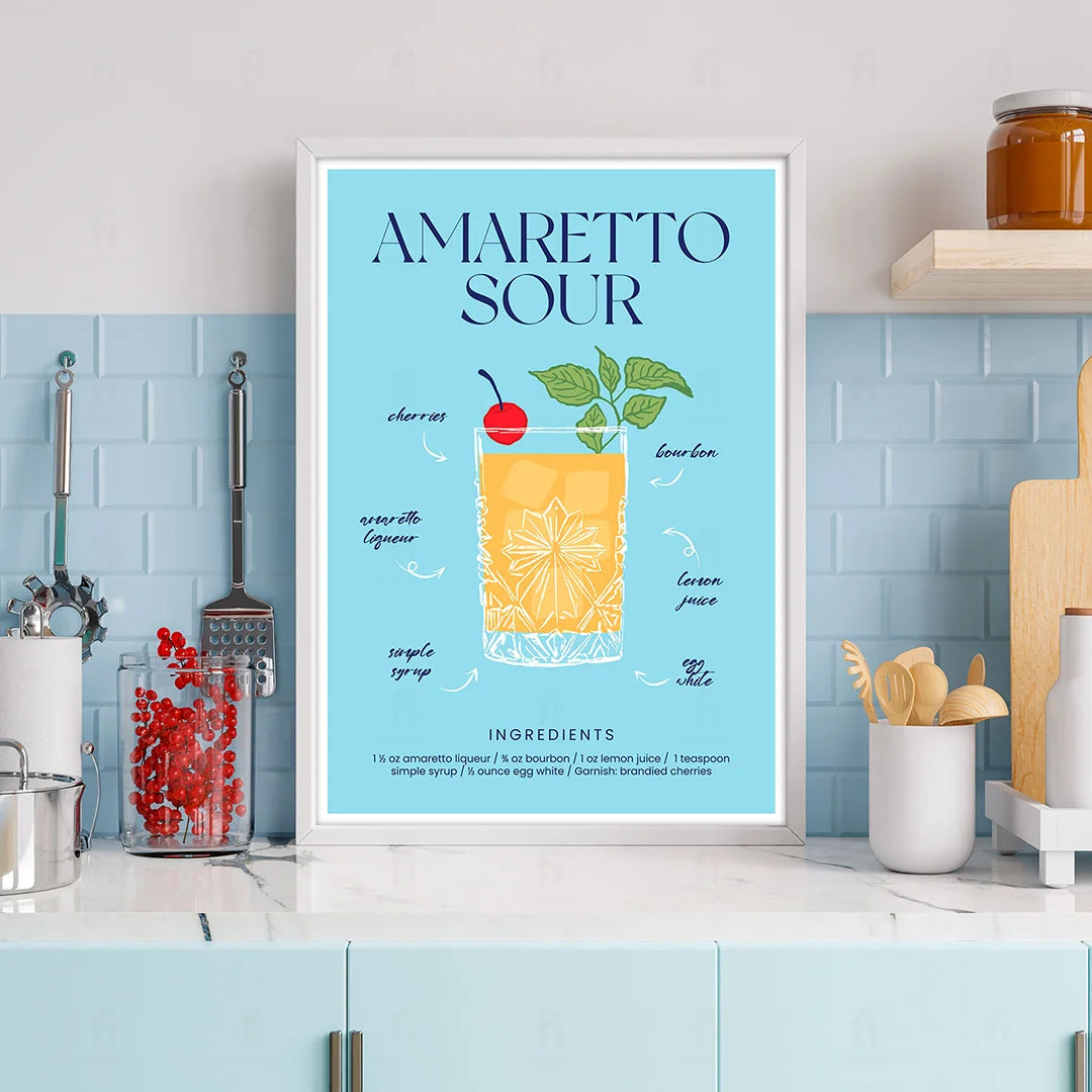 Recipe for Amaretto Sour 