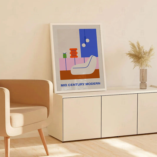 Mid Century Modern Poster 