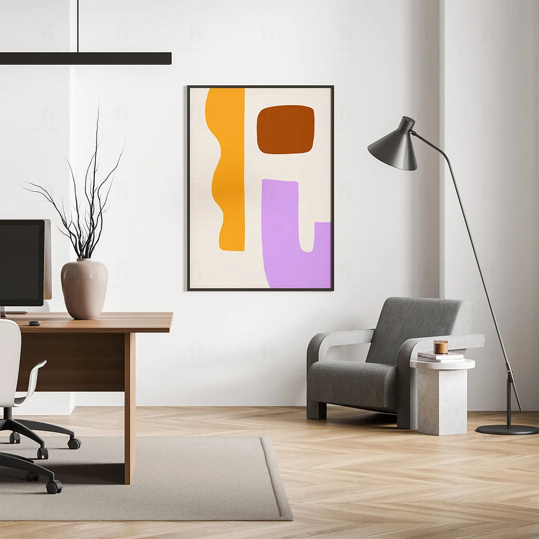 Colorful Abstraction Poster 