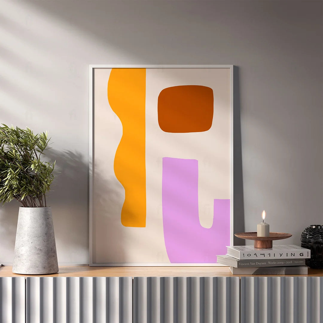 Colorful Abstraction Poster 